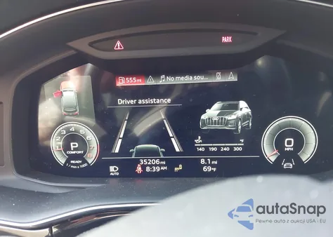 2021 Audi Q7 Premium Plus 45 Tfsi Quattro Tiptronic из США, поврежденный, VIN WA1LJAF7XMD029857